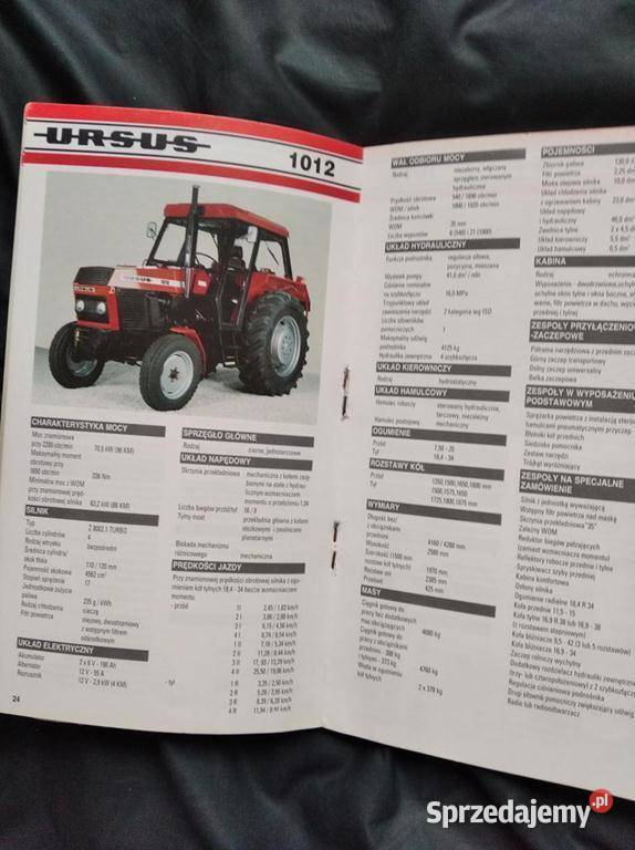 Katalog mini folder Ursus 2812 3512 4512 4514 lubelskie Lublin