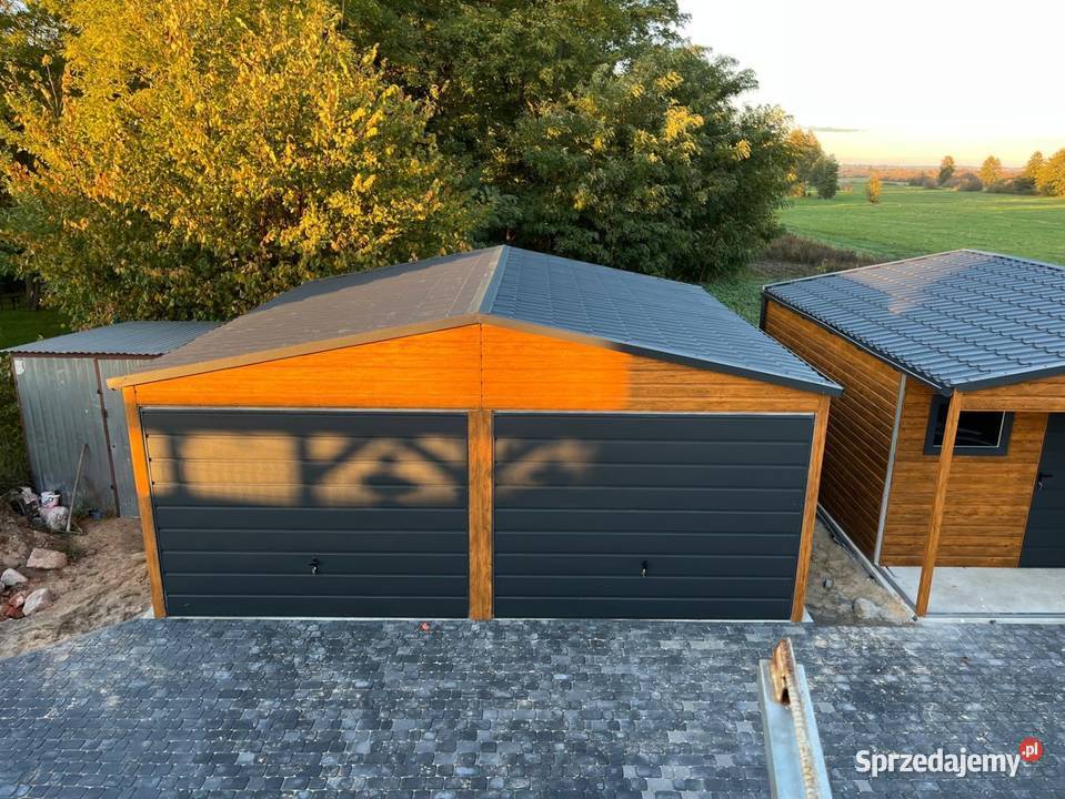 Garaże Blaszane Premium garaż Grajewo