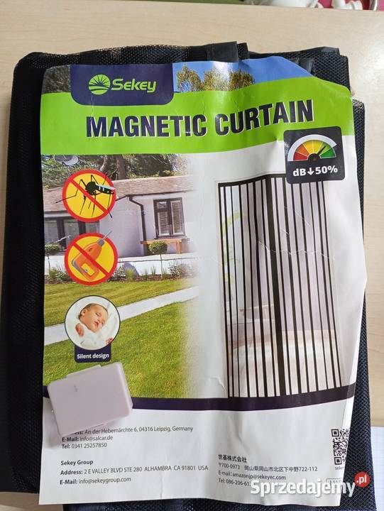 Magnetyczna Moskitiery Sekey Przysucha