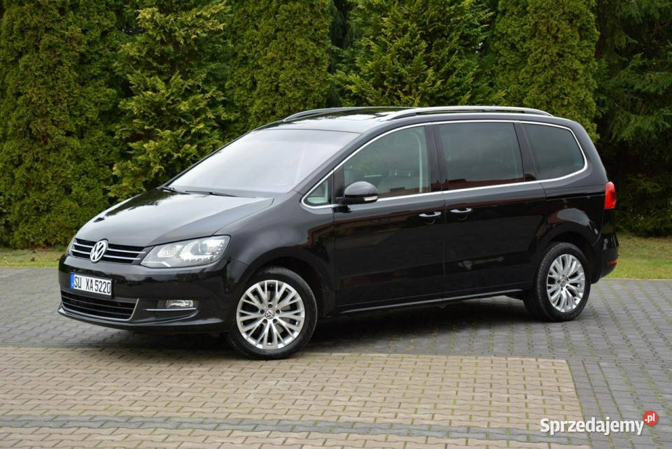 Volkswagen Sharan 7Foteli DSG biXenon Ledy Skóry Ostrów Mazowiecka