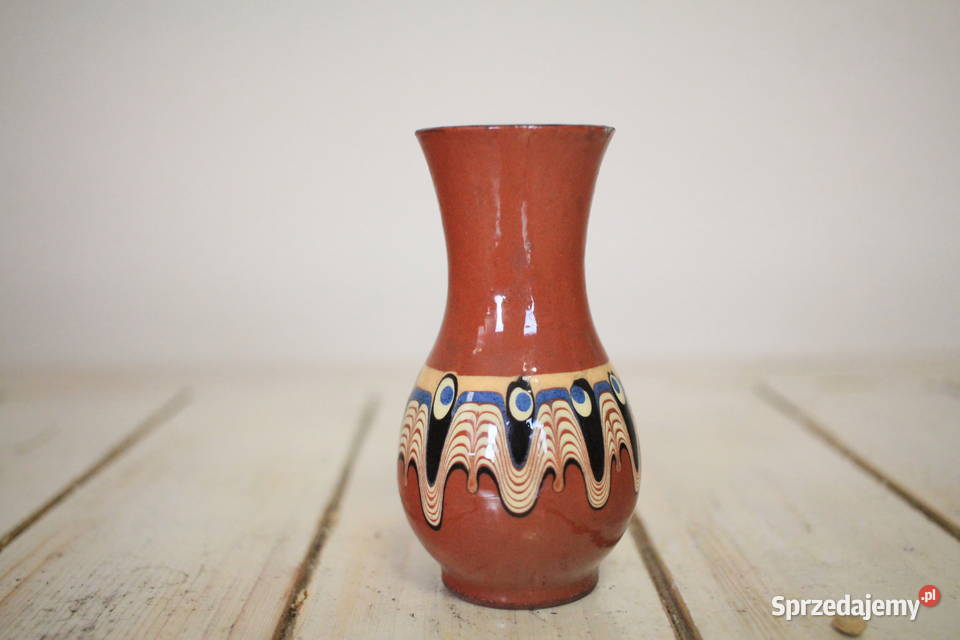 Wazonik ceramiczny styl Vintage PRL Pszczyna sprzedam