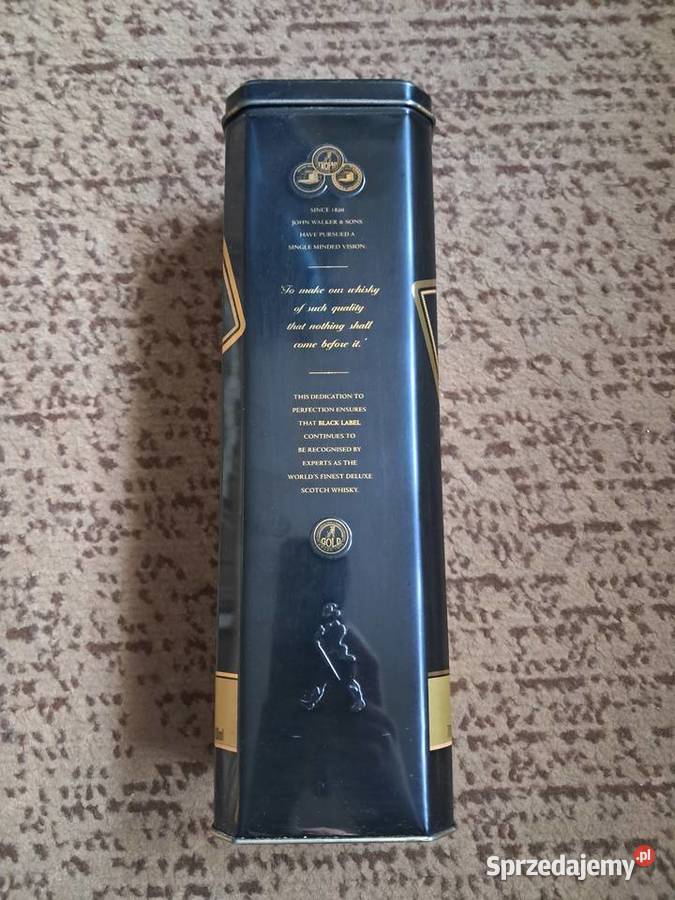 Puszka metalowa Johnnie Walker Gdańsk