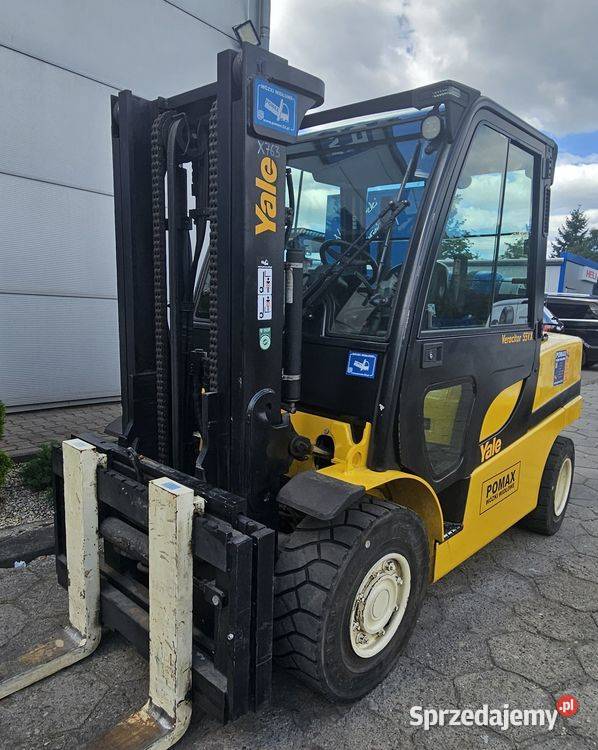 Yale GLP55VX wózek widłowy 55T ogrzewana kabina Yale Oborniki