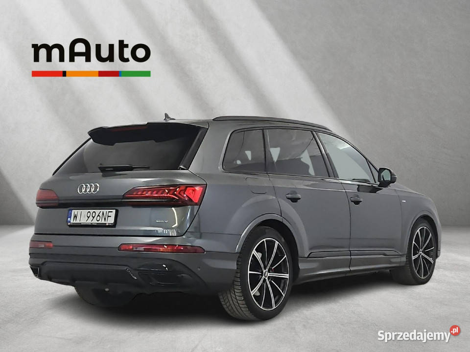 Audi Q7 60 TFSI e Quattro S Line Tiptr Z komputer pokładowy mazowieckie Warszawa