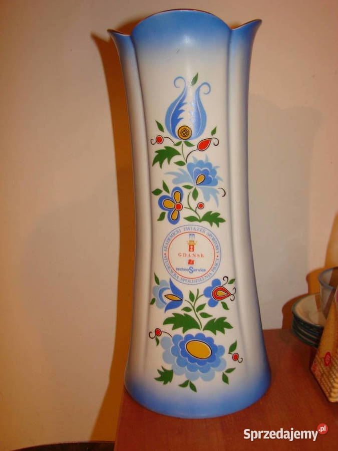 AZS Gdańsk Techno Serwice wazon wzór kaszubski Pruszcz Gdański