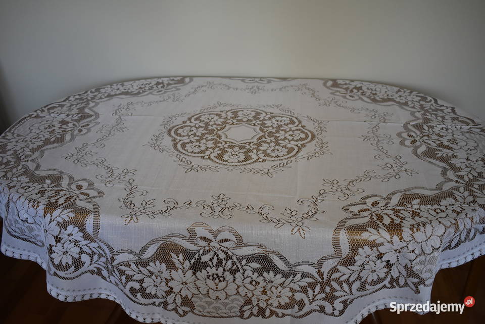 Obrus na okrągły stół Obrusy i serwety mazowieckie Warszawa