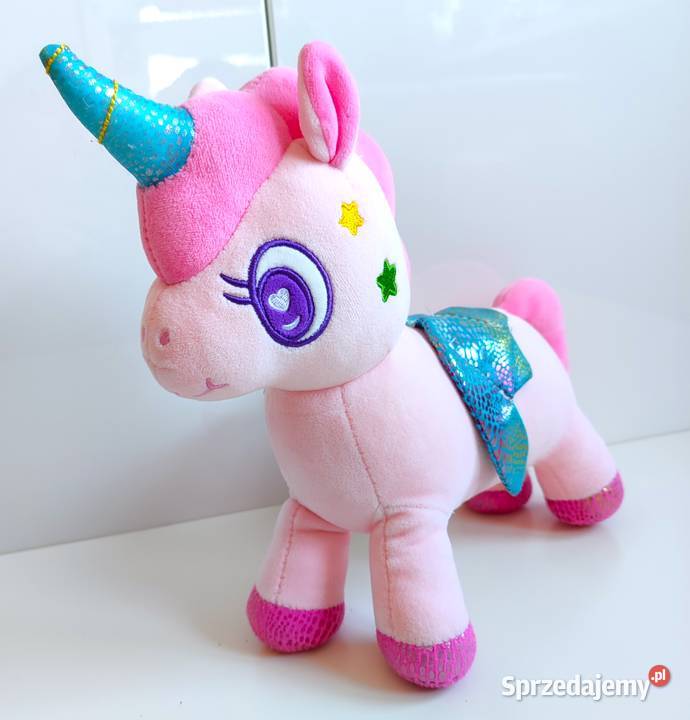 Nowa maskotka Tęczowy Jednorożec Rainbow Unicorn śląskie Katowice sprzedam