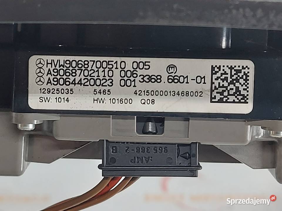 VW CRAFTER I LIFT 16r panel świateł awaryjnych Kielce sprzedam