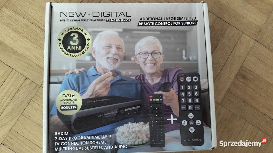 TUNER DEKODER DVBT2 TV NAZIEMNEJ z dwoma mazowieckie Warszawa sprzedam