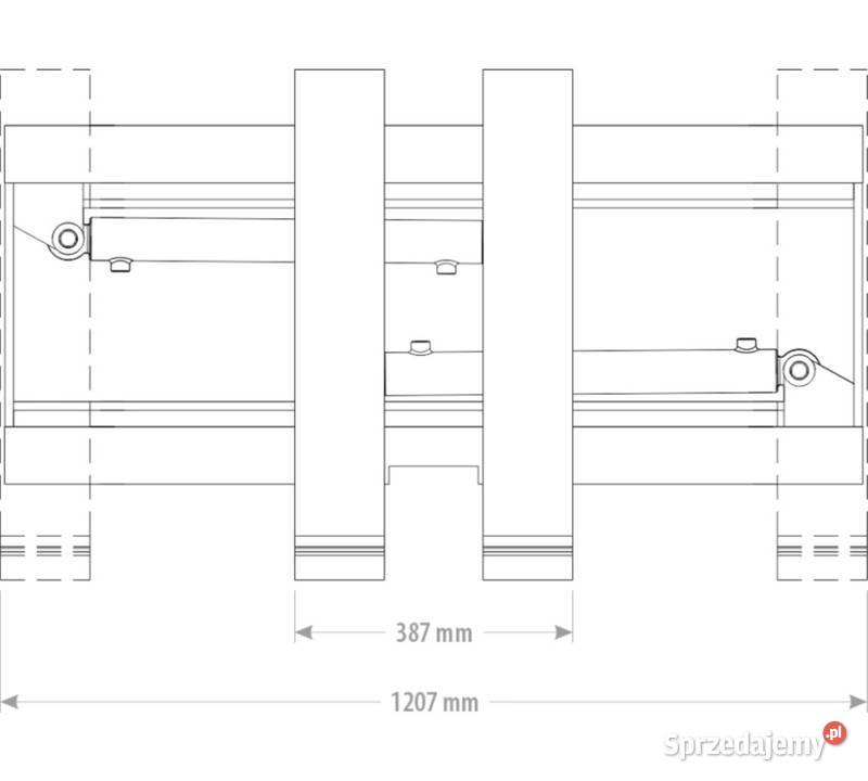 WIDŁY DO PALET HYDRAULICZNE 42 T