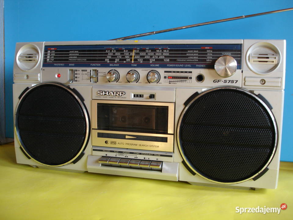 Radiomagnetofon SHARP GF5757H Zielona Góra sprzedam