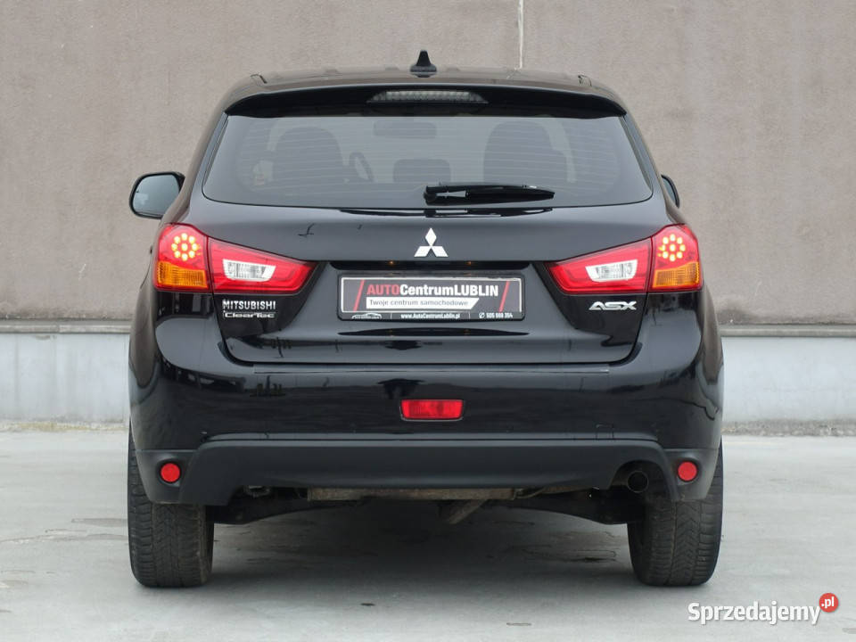 Mitsubishi ASX 16 Ben117Alu 18CzujParkowania czarny Mitsubishi Lublin sprzedam