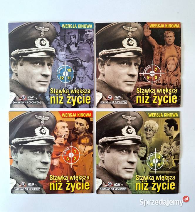 kolekcja DVD z serialem wojennym Stawka większa