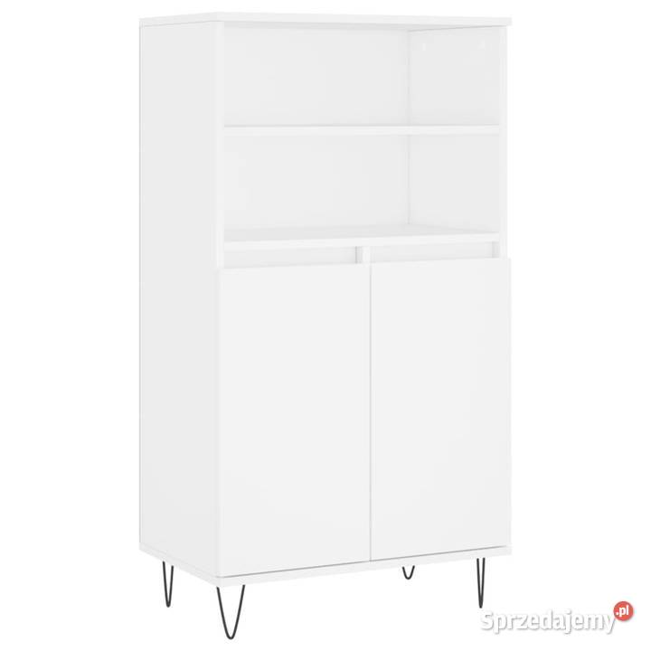 Wysoka szafka biały 60x36x110 WM831484 mazowieckie Warszawa
