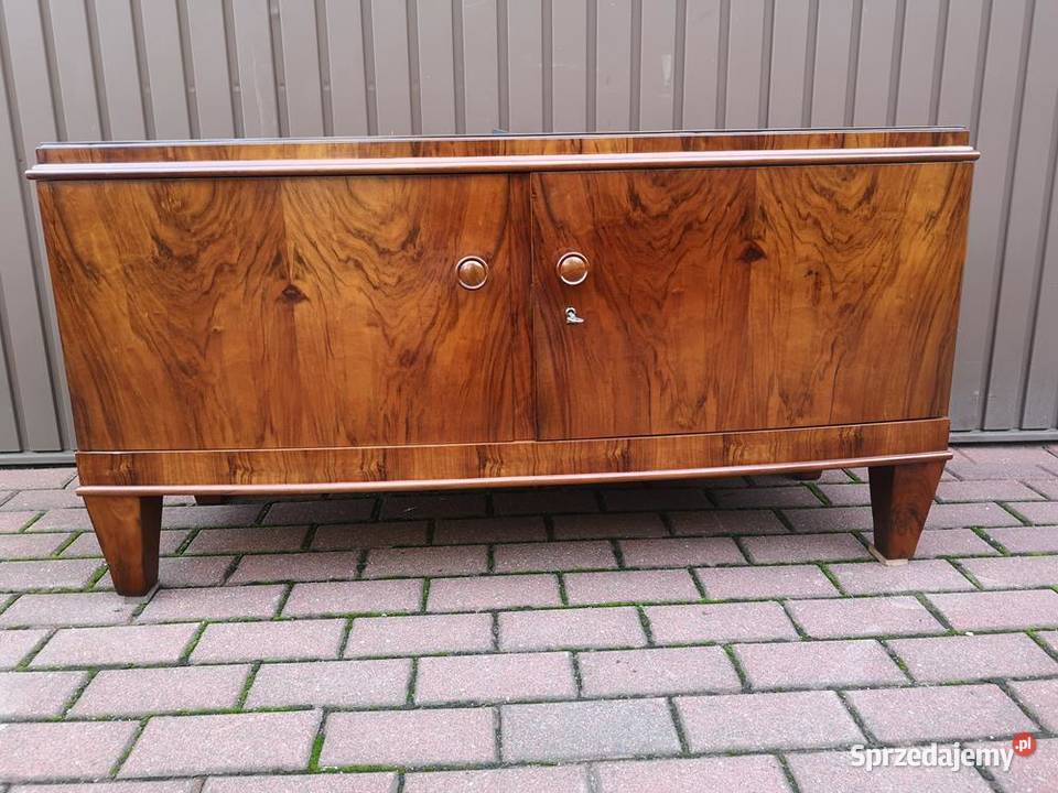 Komoda ARTDECO RTV Niska 121 Orzech Zgrabna Swarzędz