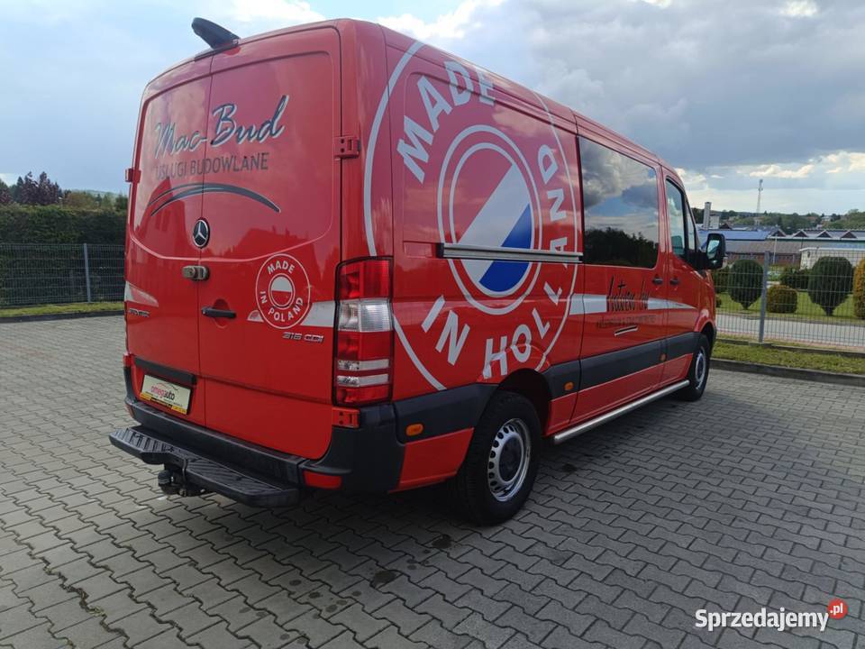 Mercedes Sprinter III Facelifting 21 CDI 163 klimatyzacja Mercedes-Benz Sanok