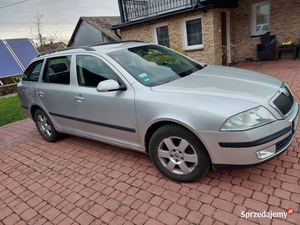 Skoda Octavia II 19 Tdi 105 2005 Kombi hak manualna Octavia Motoryzacja Wólka Niedźwiedzka