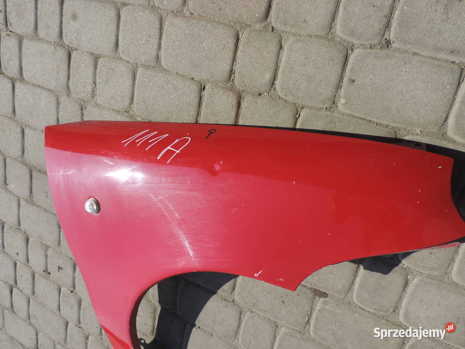 Błotnik prawy przedni fiat seicento LAKIER 111A Karoseria