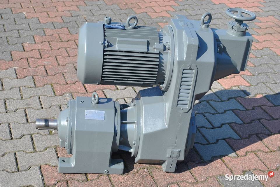 Motoreduktor 75kw z regulacją 1166obrmin firmy lubuskie Kargowa