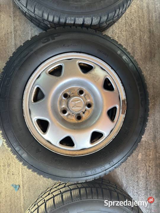 Opony zimowe 20555 r15 plus felgi 5x1143 Pruchnik