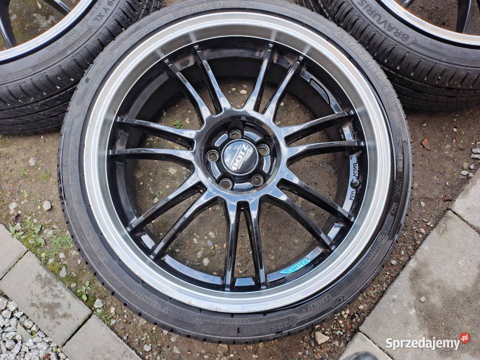 Alufelgi koła opony DOTZ 19 5x100 ET38 2253519 Złoty Stok
