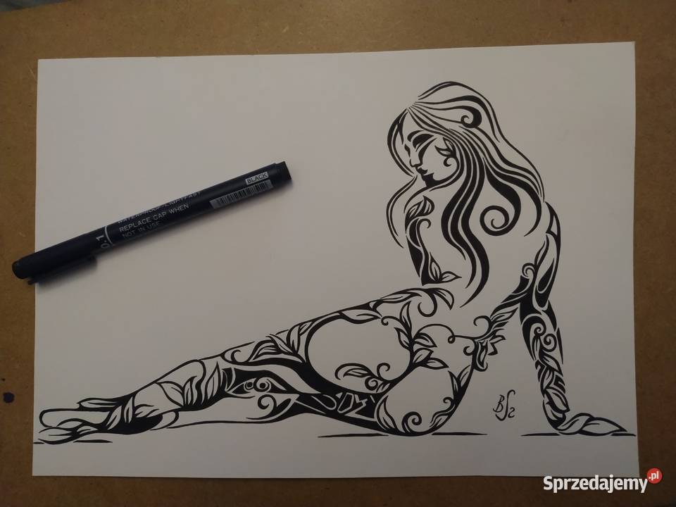 Rysunek wstydliwa cienk blok t A4 250 gm2 sprzedam