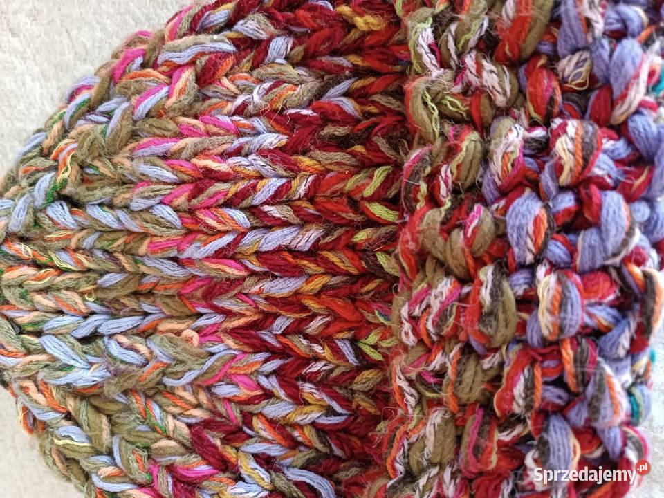 Czapka zimowa handmade Elz4 Rozmiar uniwersalny Pozostałe Otwock sprzedam