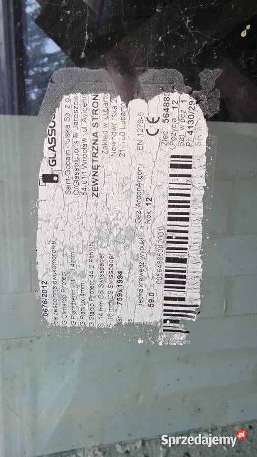 Okno balkonowe łódzkie Łódź