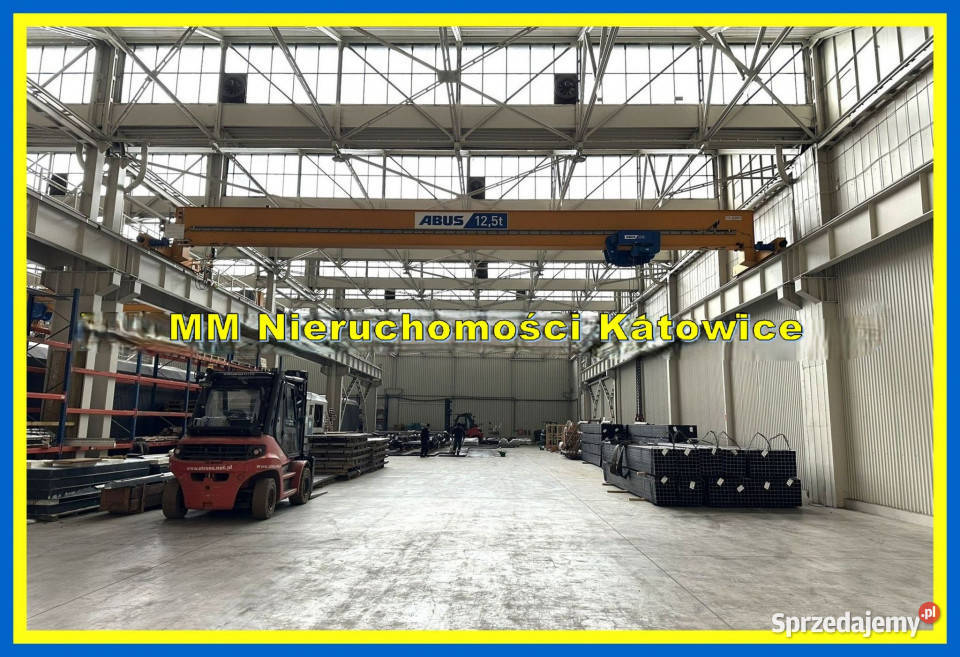 Powierzchnie magazynowe 200 5000 m2 do wynajęcia Katowice