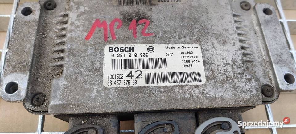 RENAULT ESPACE STEROWNIK MODUŁ ECU 9645737680 Czujniki i sterowniki