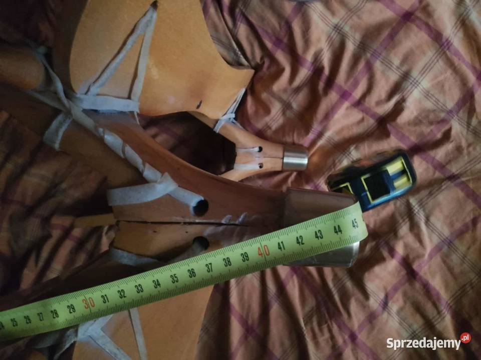 taboret Vintage Camel stołek siodłowy drewniany Legnica