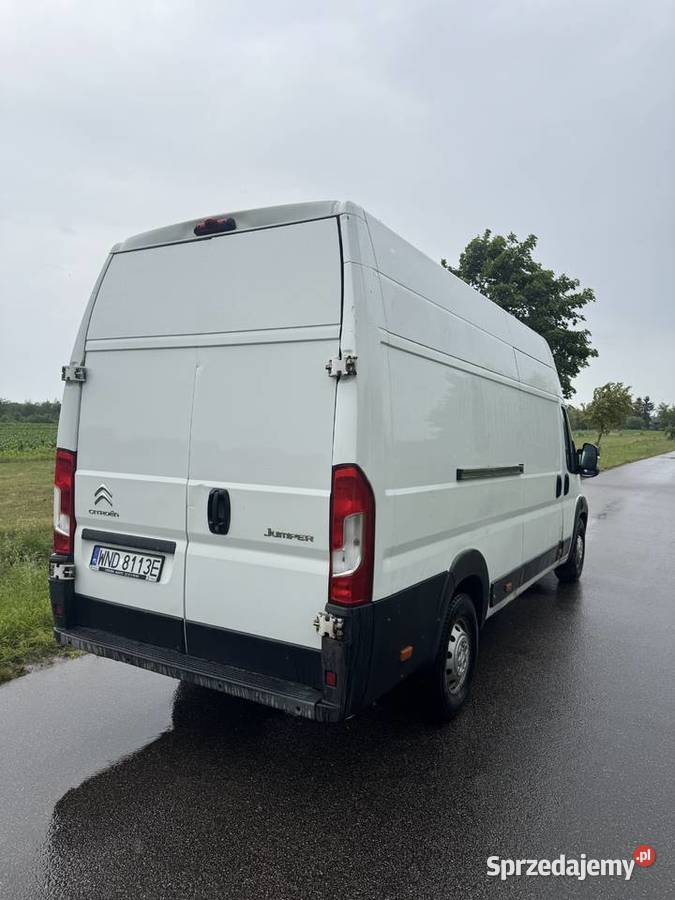 CITROEN JUMPER 20 D L4H3 FAKTURA VAT 23 2019 216500km Nowy Modlin
