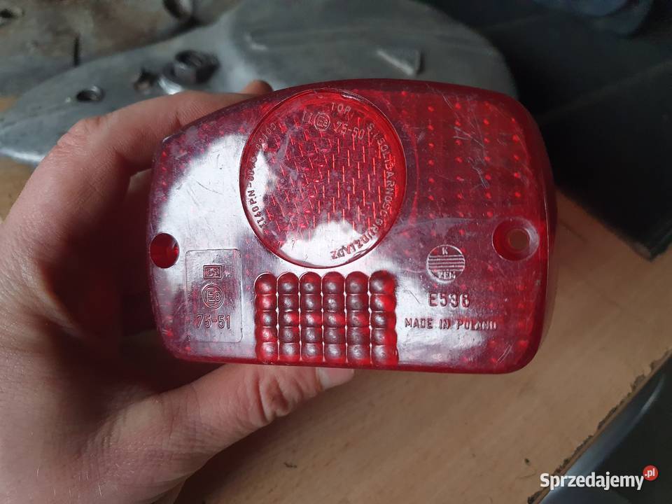 Lampa tył oryginalna WSK Oświetlenie