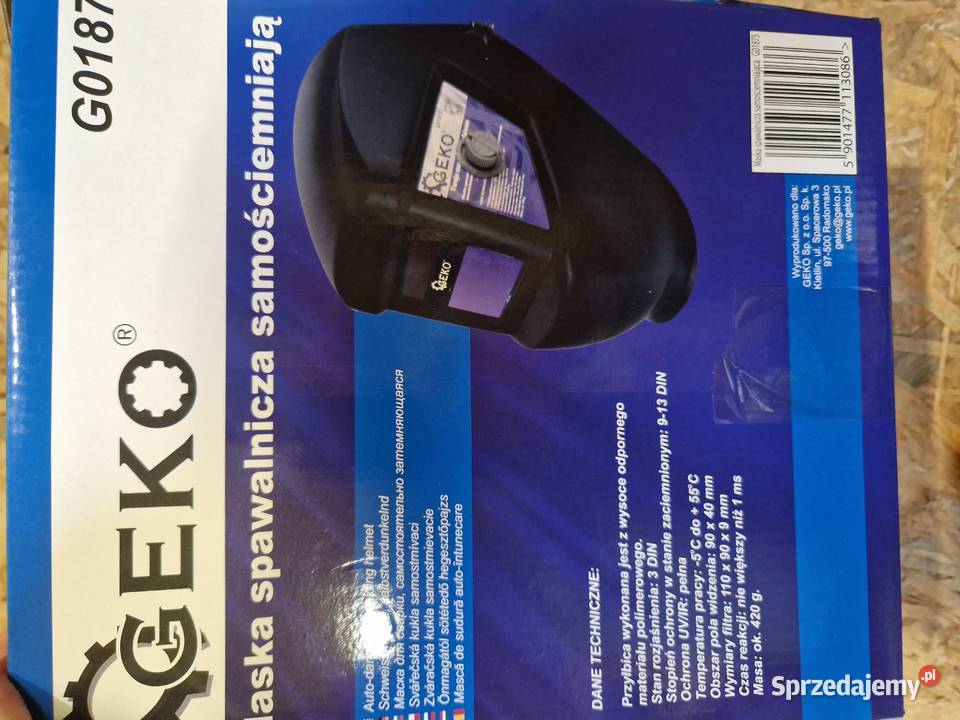 Maska spawalnicza samościemniająca GEKO G01875 Głogowa