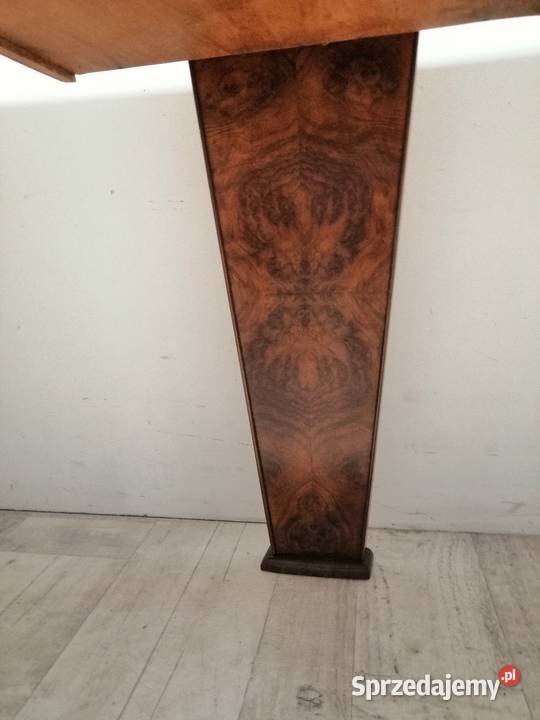 biurko art deco stare do biura orzech duże sprzedam