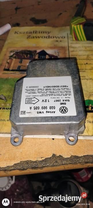 6Q0 909 605 A sensor poduszek airbag Beetle osobowe Poduszki powietrzne Lubin
