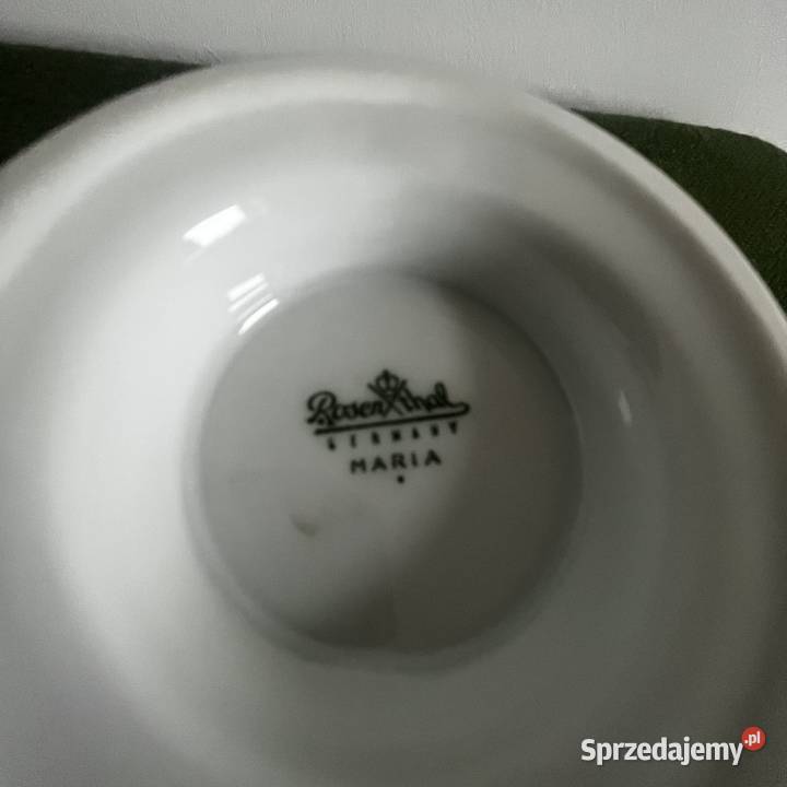 Cukiernica Biała Maria Rosenthal Germany Maria Porcelana i szkło Nowy Sącz sprzedam