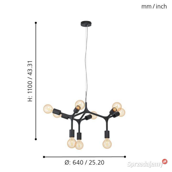 BOCADELLA Lampa wisząca Warszawa