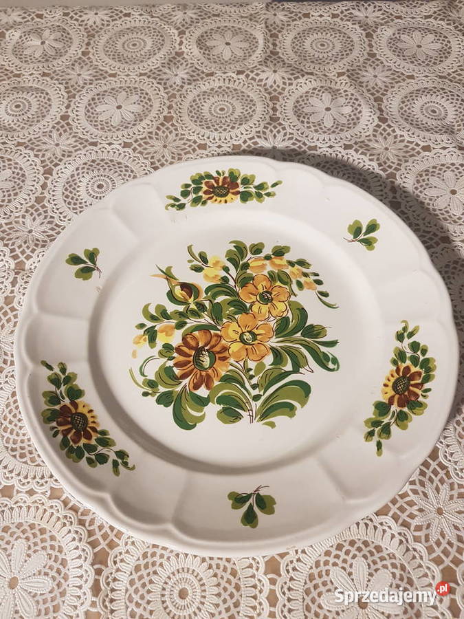 Talerz dekoracyjny ozdobny Wola Podłężna