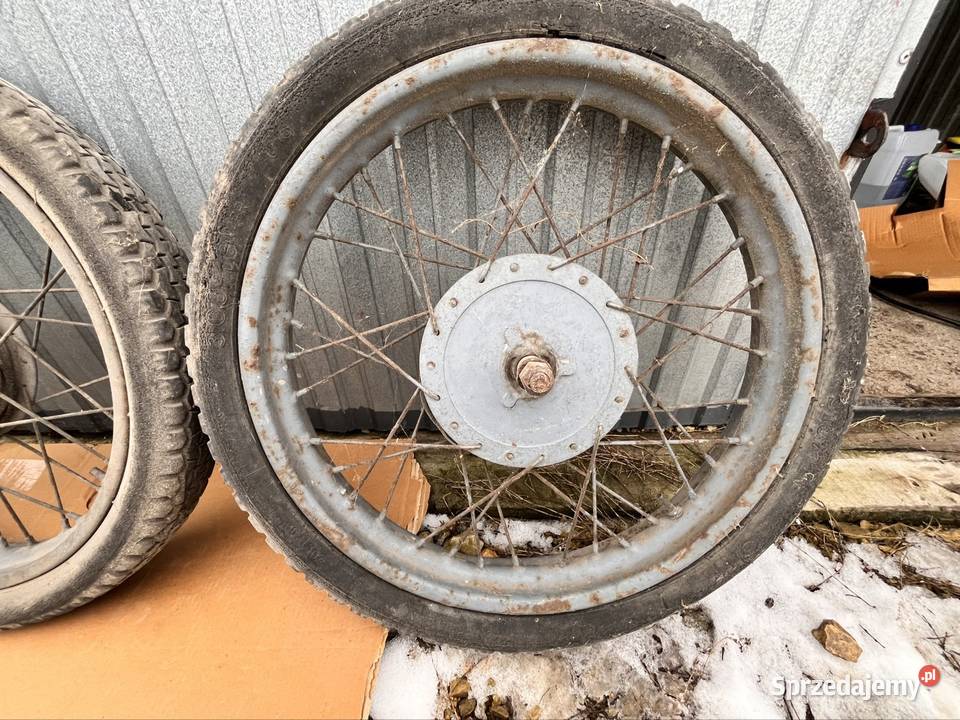 Koła wsk plus felga do Rometa Motocykle na części Łazy
