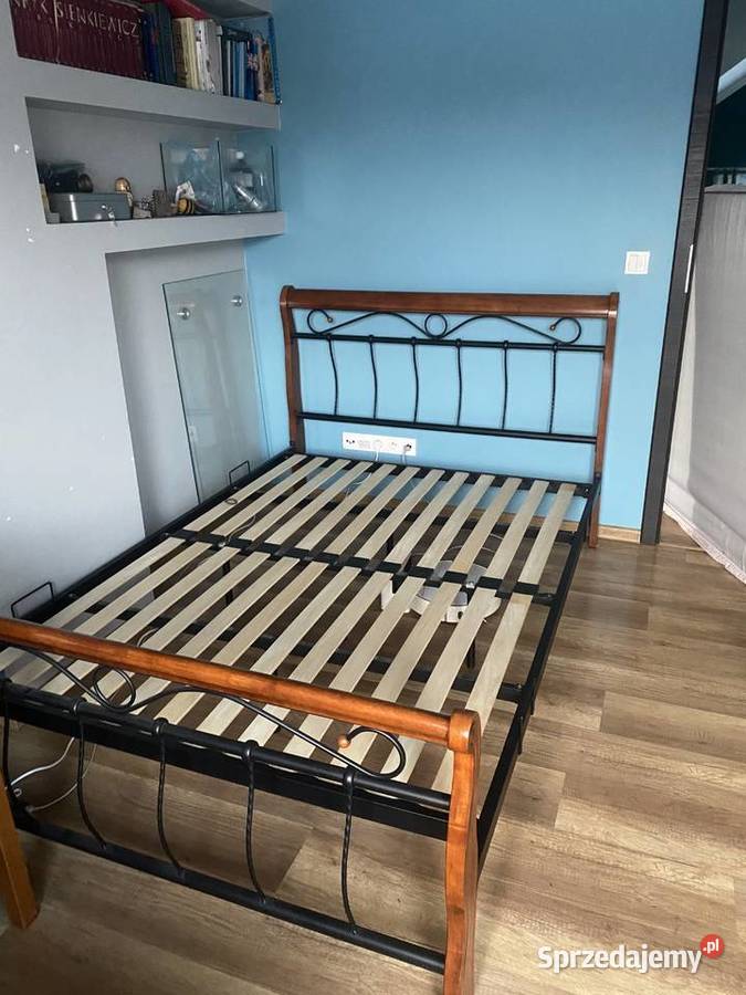 Rama łóżka Signal metalowa czereśnia antyczna Skawina