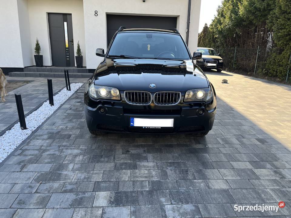 BMW X3 30D Automat 2005r Czarna Zadbana 278000km Toruń