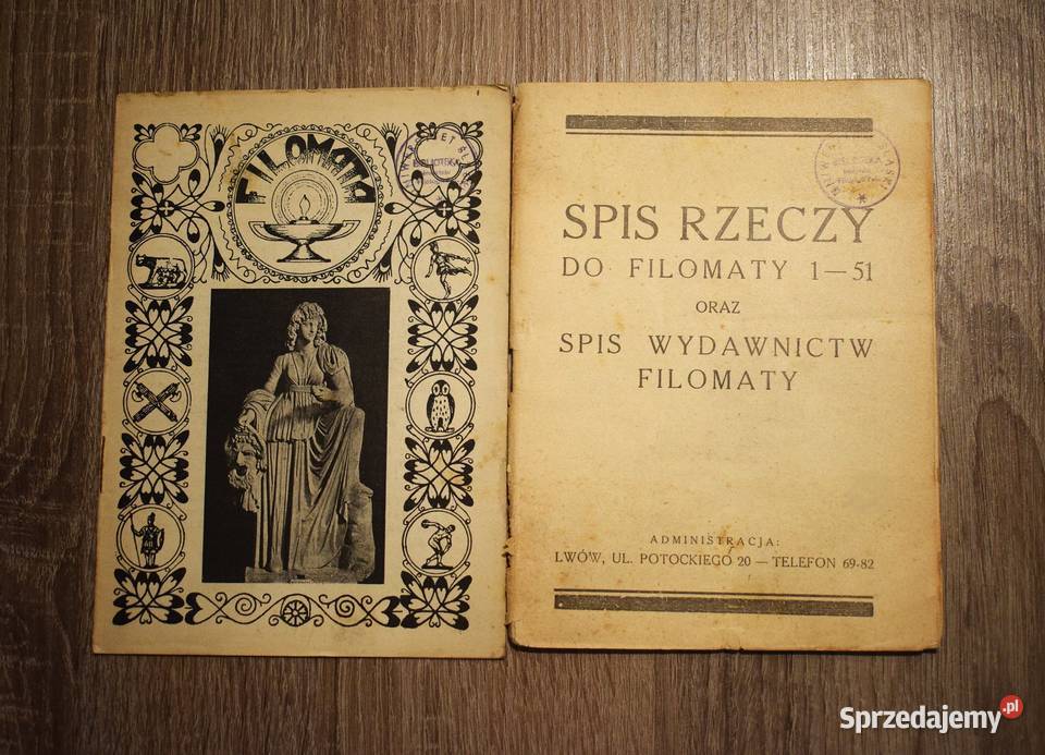 Spis rzeczy do Filomaty 151 spis wydawnictw Chełmno