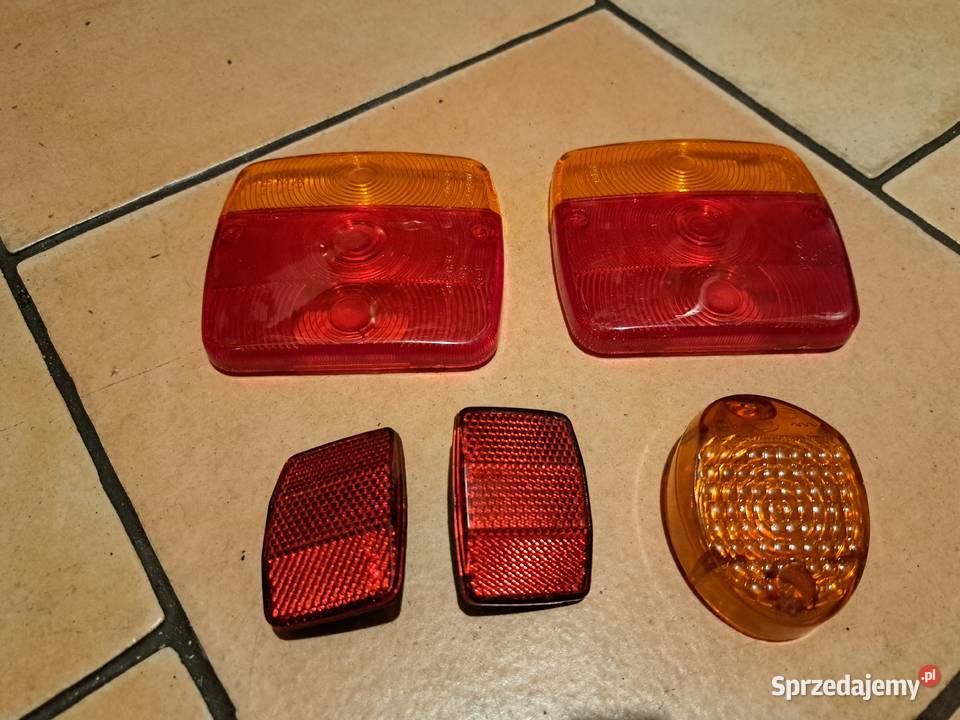 klosze lamp tylnich żuknysatarpan przyczepa PRL wielkopolskie