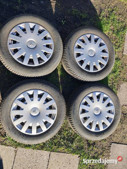 Koła Zimowe 15 Citroen C4 2005 19565R15 Stalówki Opony i felgi Szczecin