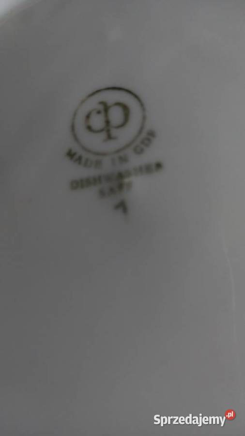 Talerze NRD stara porcelana Warszawa