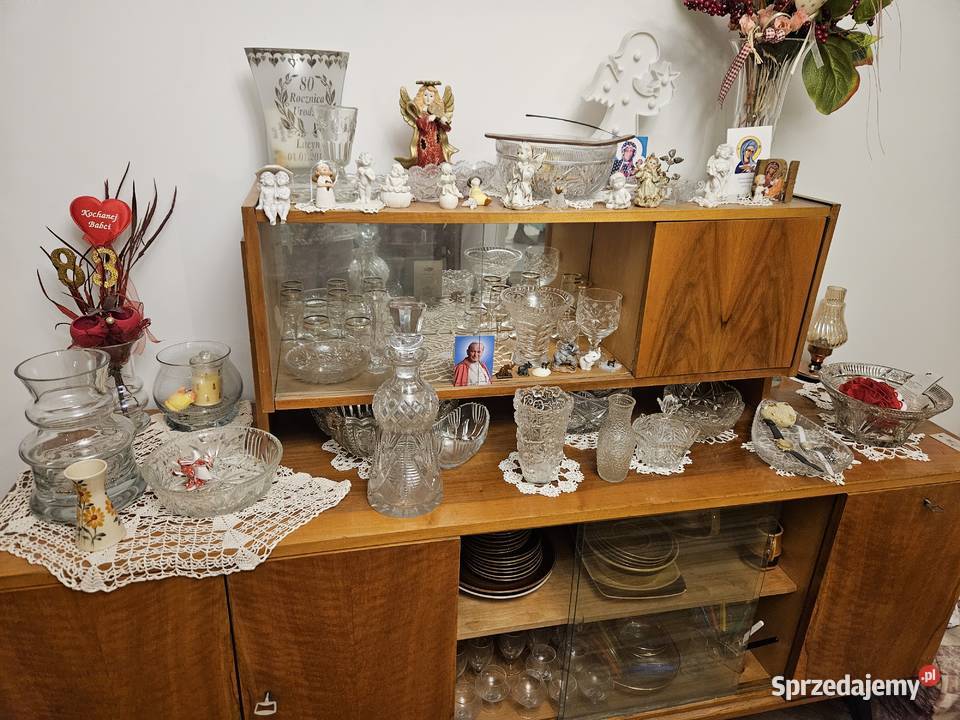 skarby PRL lata 50 60 70 i nie meble kryształy Pozostałe Łódź