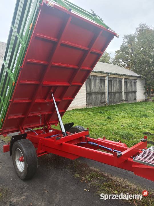Wywrotka jednoosiowa przyczepa rolnicza Sokołów Podlaski