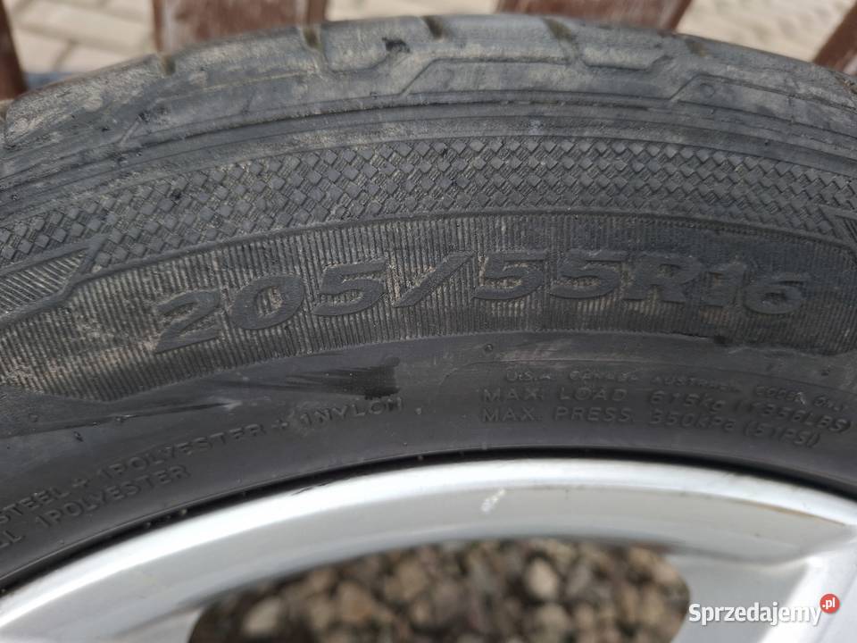 Felgi Aluminiowe r16 5x112 z oponami Lato 16cale