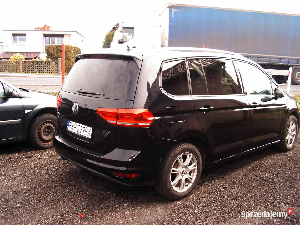 Volkswagen Touran 20 TDI 2019 r relingi dachowe Touran Września